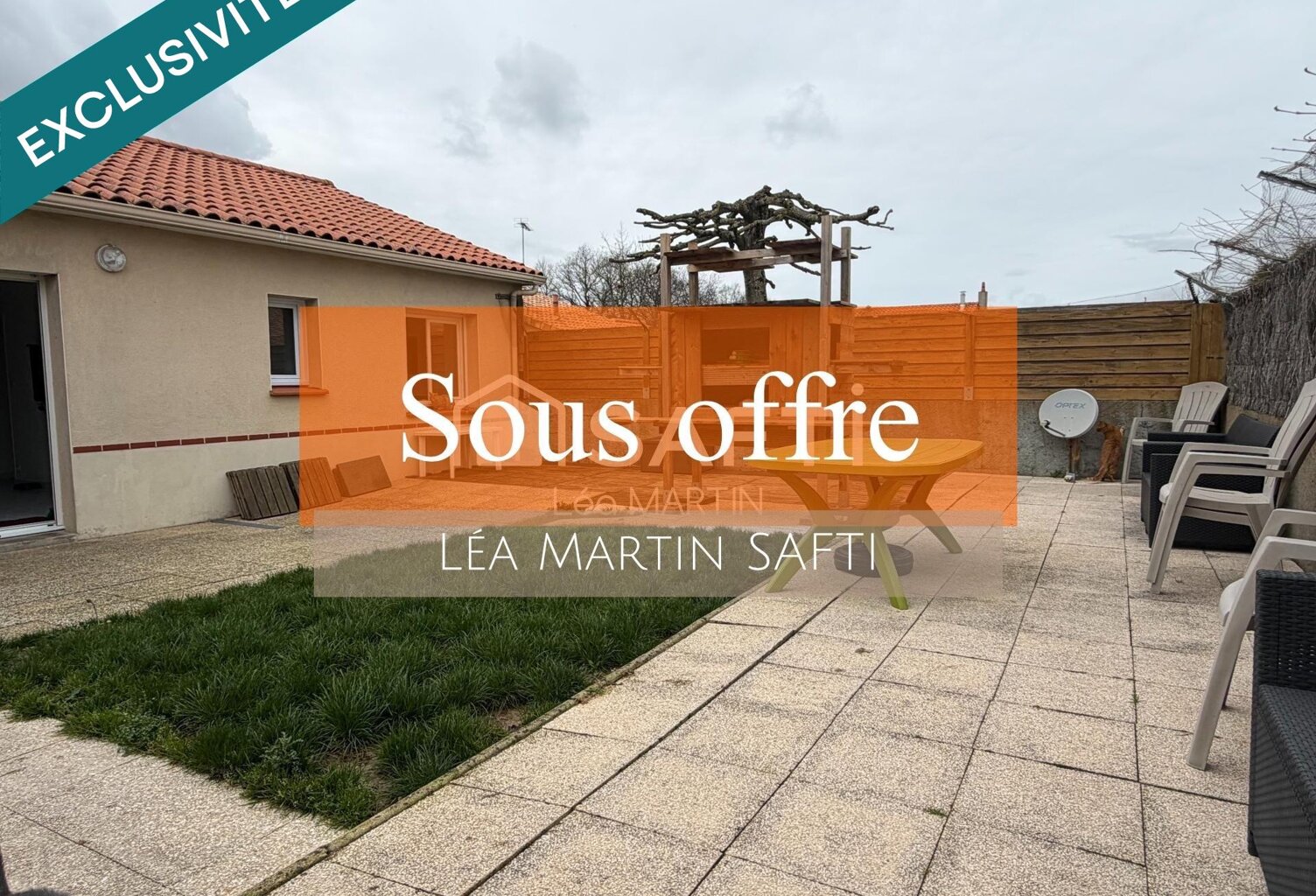 Pavillon plain pied - 75m2 - 2 chambres - garage — photo 1