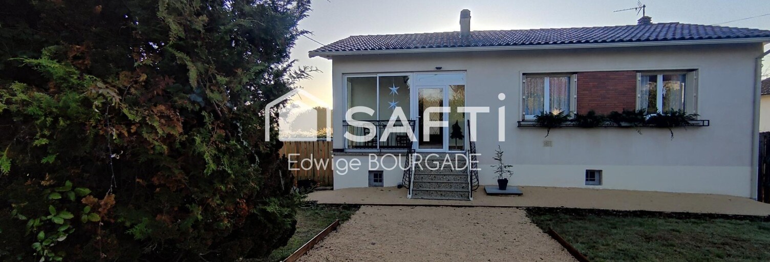 Maison 6 Pièces 160 m² à vendre à Trentels (47140)