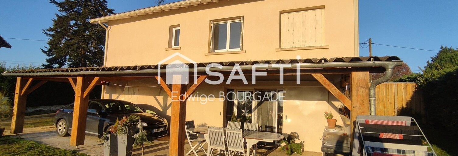 Maison 6 Pièces 160 m² à vendre à Trentels (47140)
