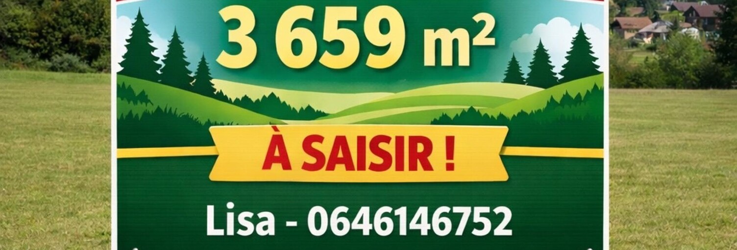 Terrain  3659 m² à vendre à Gérardmer (88400)