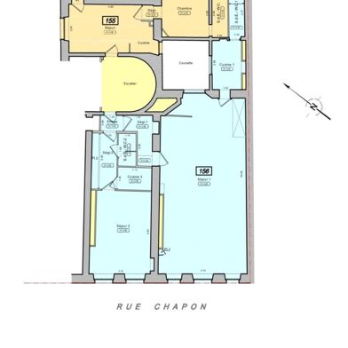 Appartement 3 pièces 933000 €