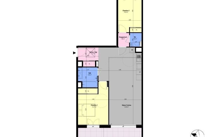 Vente Appartement 3 pièces — photo 5