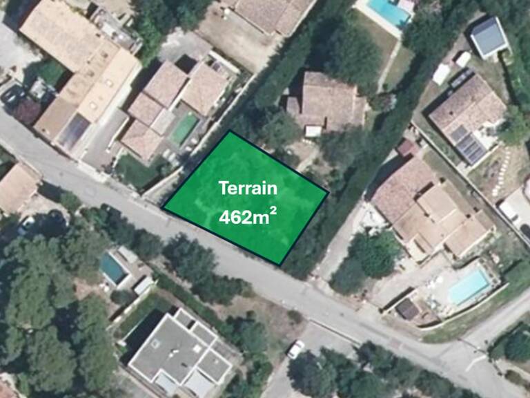 Terrain à construire  462 m²  — photo 1