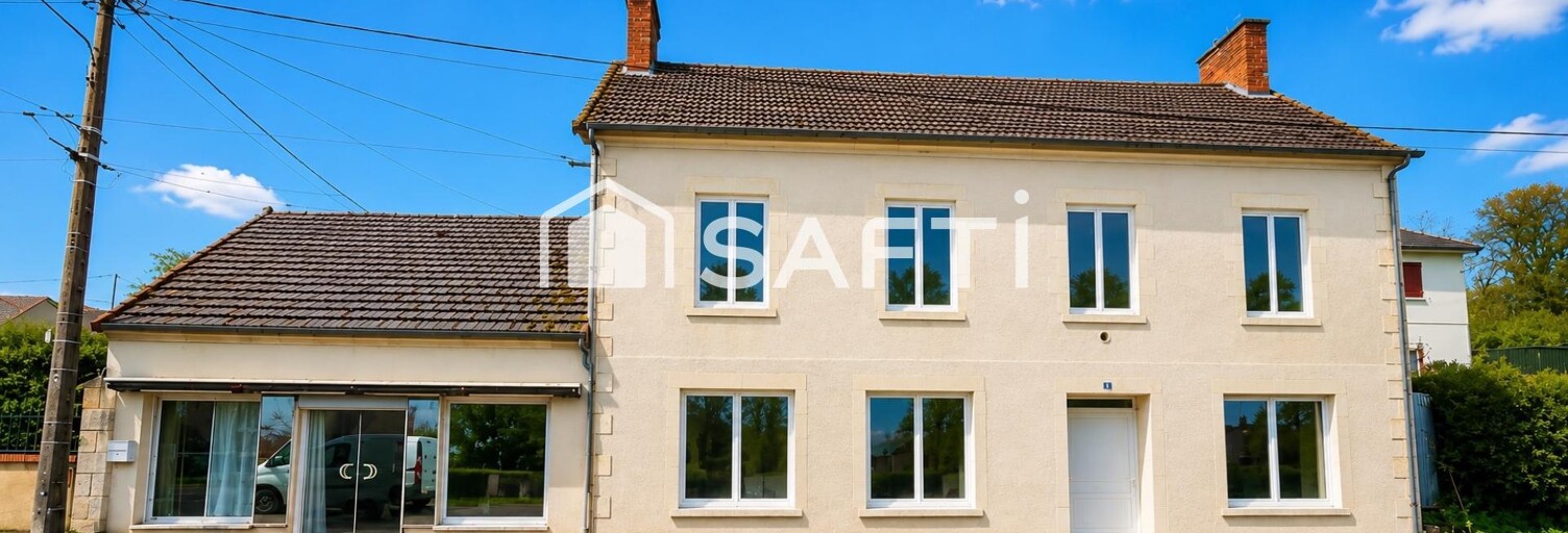 Maison 9 Pièces 226 m² à vendre à Saint-Martin-des-Champs (18140)