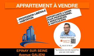 Appartement 2 Pièces 41 m² à vendre à Épinay-sur-Seine (93800)