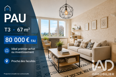 Appartement 3 pièces 80000 €