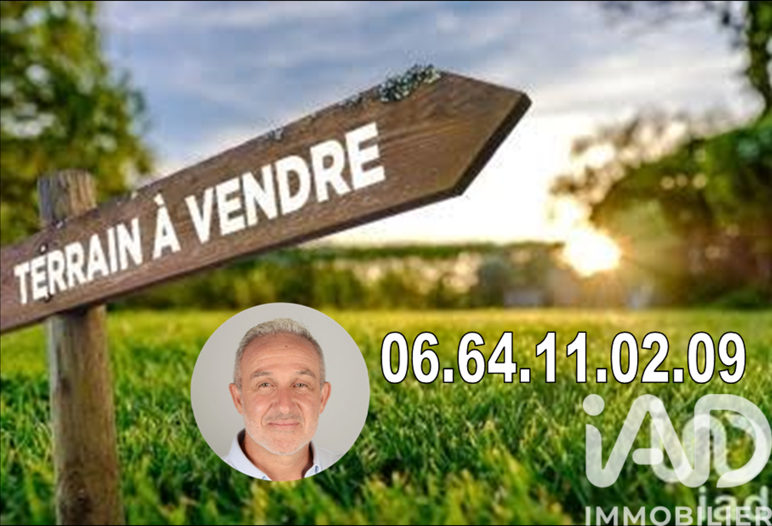 Vente Terrain à bâtir 524 m&sup2; — photo 1