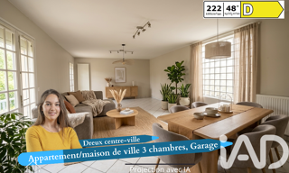 Appartement 4 Pièces 89 m² à vendre à Dreux (28100)