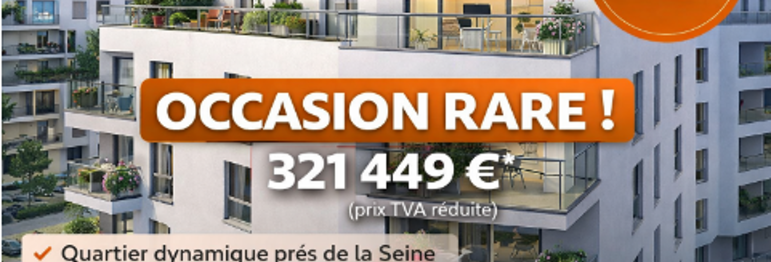 Appartement 1 Pièce 48 m² à vendre à Saint-Ouen-sur-Seine (93400)