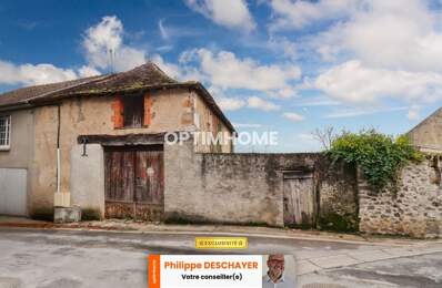 Grange de 110 m² environ sur 2 Niveaux sur parcelle de Terrain 280 m² - Centre Bourg Historique - MAGNAC LAVAL (87) — photo du bien
