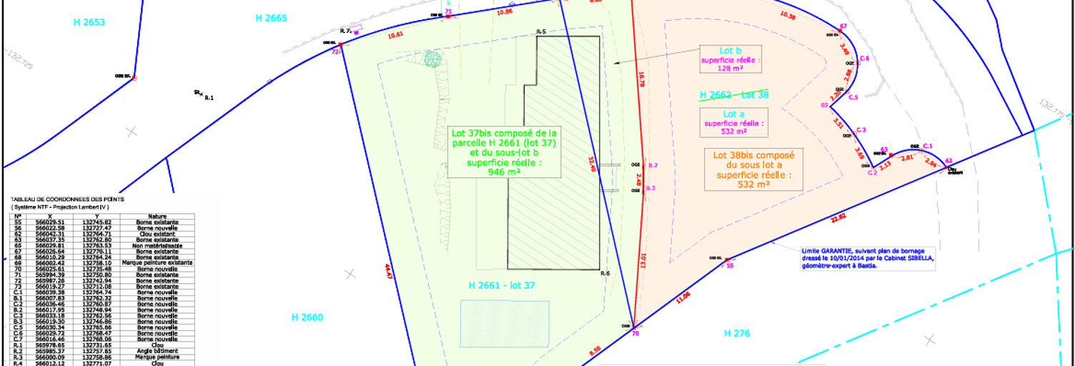 Terrain  532 m² à vendre à Figari (20114)