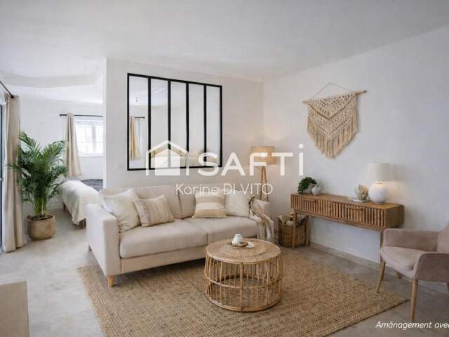 T2 aperçu mer avec jardin de 60 m2 — photo du bien