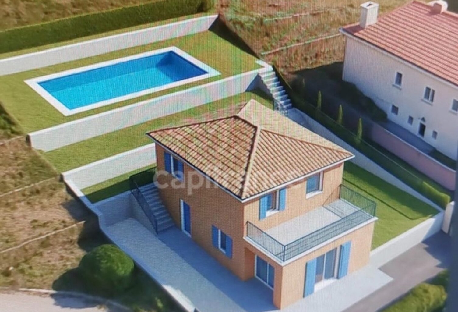 Maison à vendre 6 pièces CAGNES SUR MER (06), jardin piscinable, cave ! — photo 1