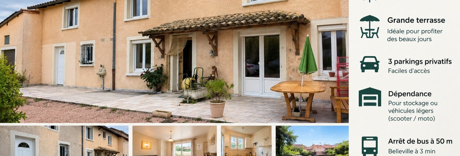 Maison 6 Pièces 110 m² à vendre à Taponas (69220)