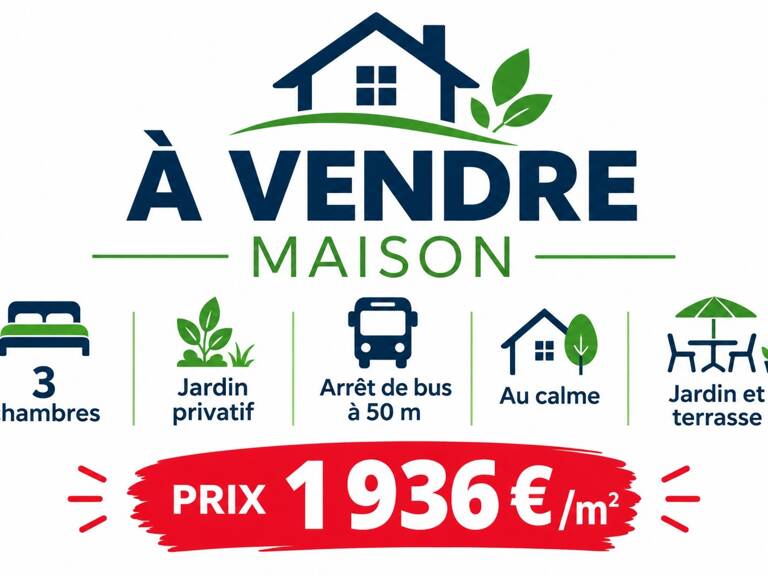 A 15 mn de Villefranche - TAPONAS (69220) 3 mn de Belleville - Maison de 110 m² avec Jardin privatif et 2 Parkings .Arrêt bus à 50 m — photo 1