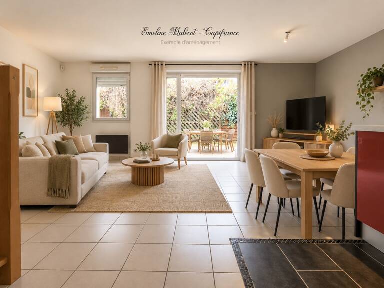 BÈGLES – 96 m² – 3 CHAMBRES + BUREAU – JARDIN – PISCINE — photo 1