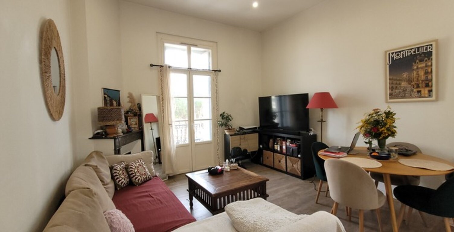 MONTPELLIER CENTRE - Hérault 34 – T3 46 m² AVEC PARKING – LOUÉ – INVESTISSEMENT LOCATIF — photo 1