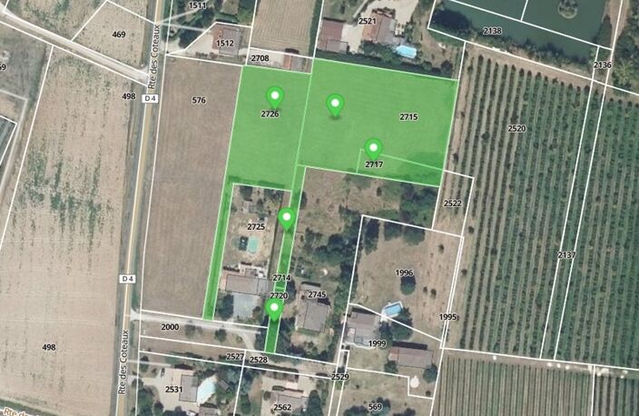 Gardonne (24680) – Terrain 6 910 m² – Permis accordé pour 5 maisons — photo 2