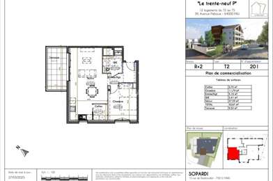 Appartement 2 pièces 210000 €