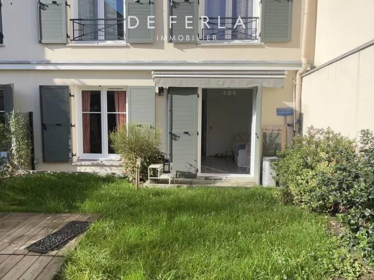 SOISY-SOUS-MONTMORENCY : APPARTEMENT TRAVERSANT AVEC DEUX JARDINS – PROCHE ENGHIEN — photo 1