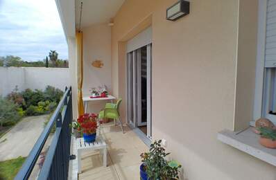 Pezenas appartement 2 pièces  loué meublé  avec balcon et parking — photo du bien