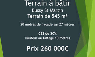 Terrain  545 m² à vendre à Gouvernes (77400)