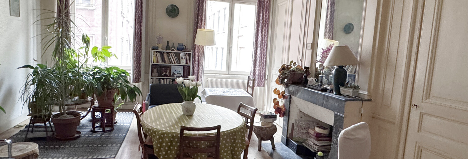 Appartement 4 Pièces 91 m² à vendre à Lyon 1 (69001)