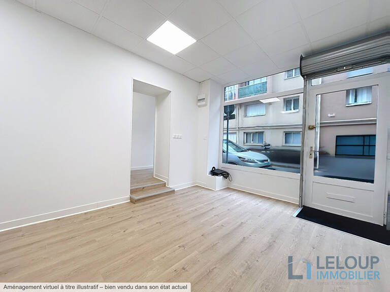 Local commercial 58 m² en excellent état avec bureaux - Rouen rue Lessard — photo 1