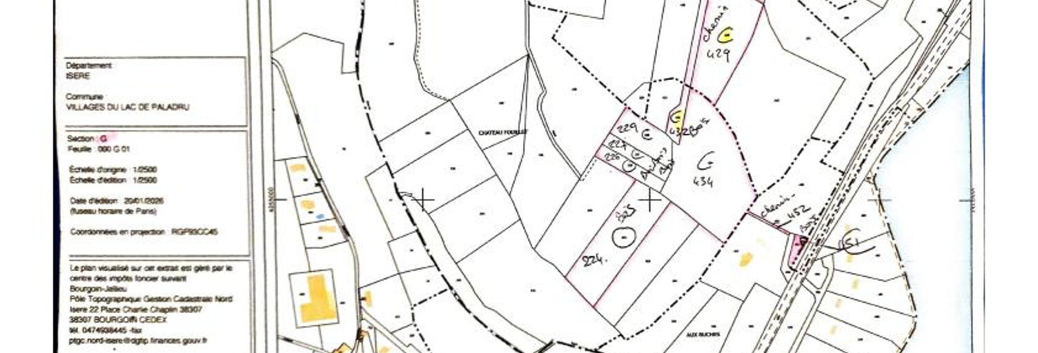 Terrain  30439 m² à vendre à Villages du Lac de Paladru (38730)