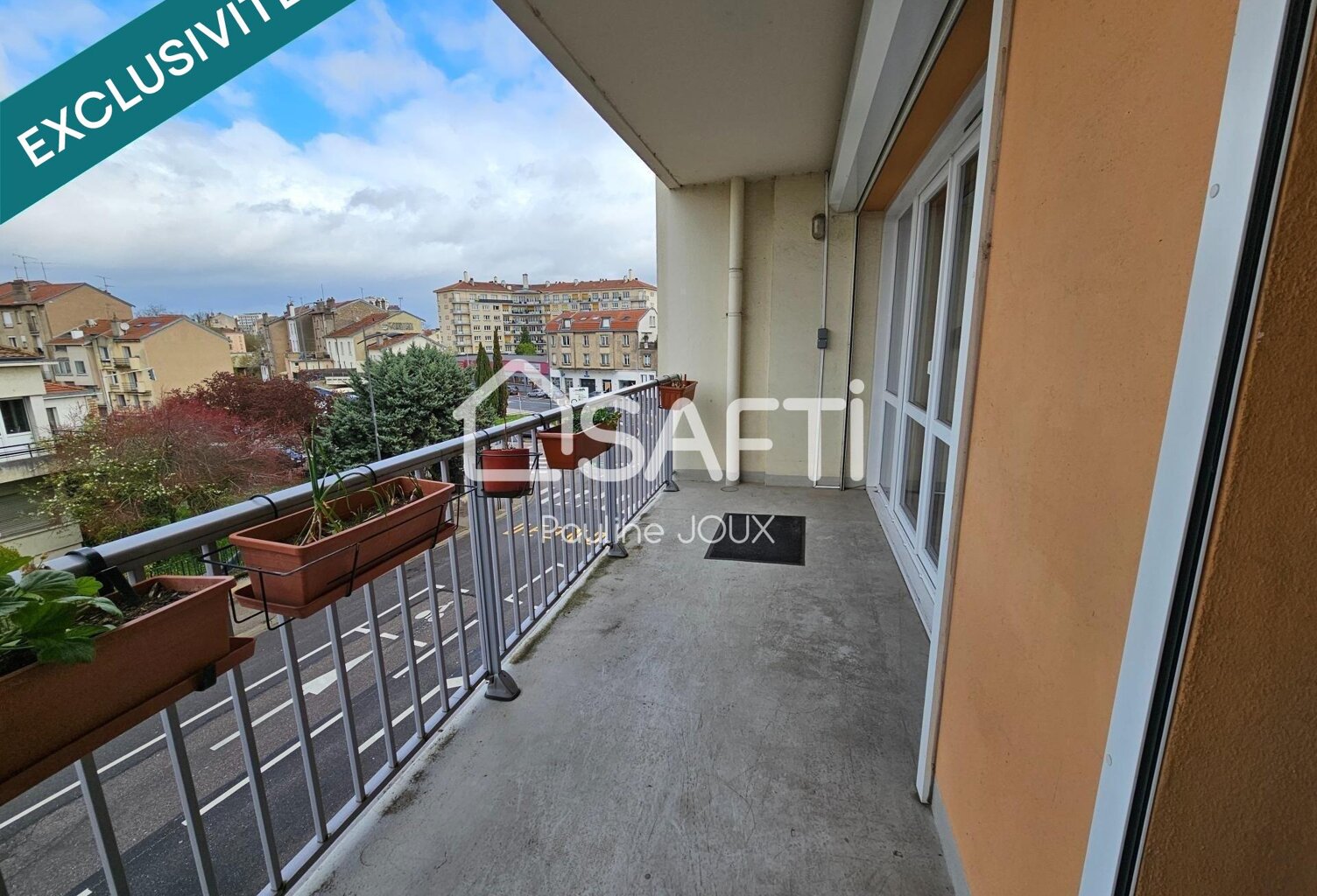 Appartement, loué, type F3, avec balcon et place de parking — photo 1