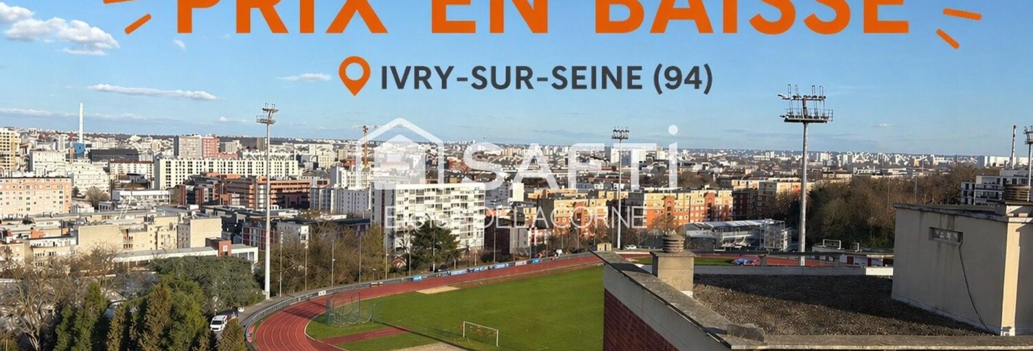 Appartement 3 Pièces 62 m² à vendre à Ivry-sur-Seine (94200)