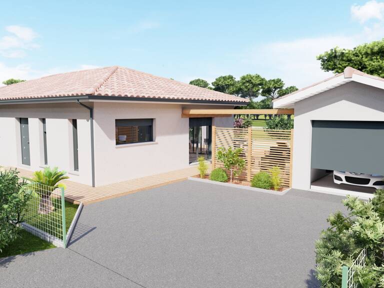 Maison 4 chambres avec garage sur un terrain de 1000m² — photo 1