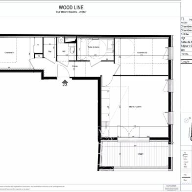 Appartement 3 pièces 449000 €