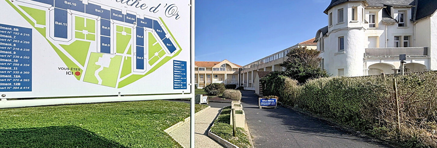 Appartement 1 Pièce 18 m² à vendre à Saint-Hilaire-de-Riez (85270)