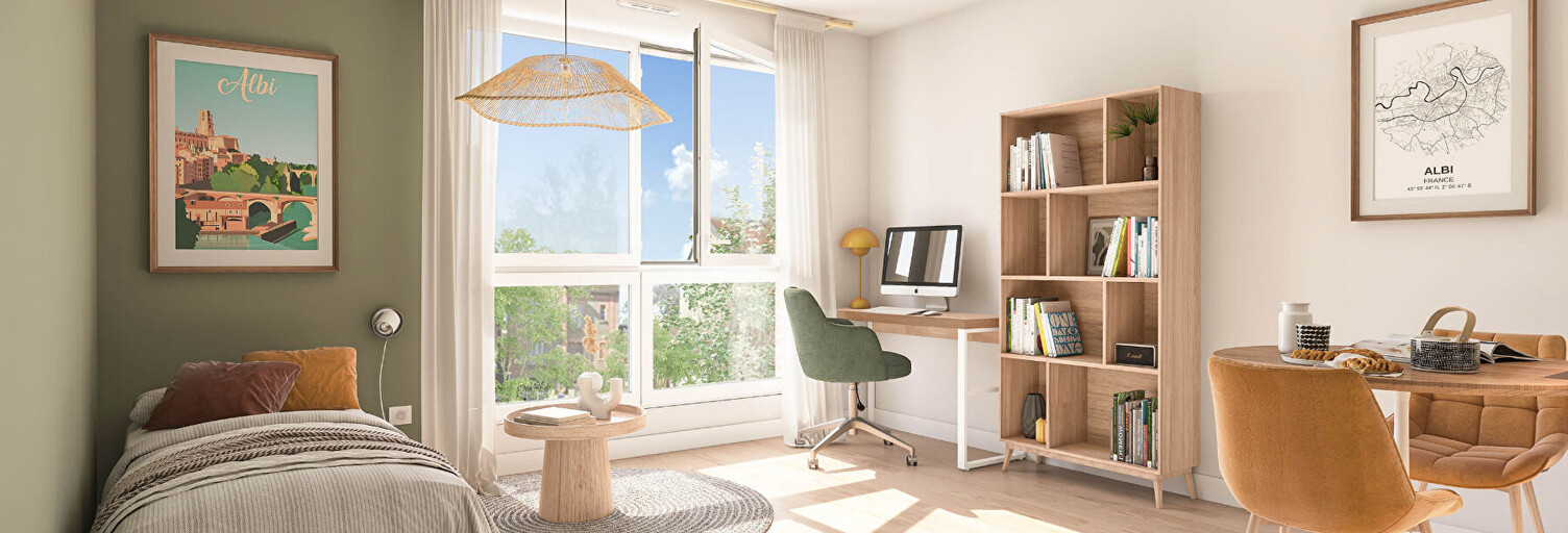 Appartement 1 Pièce 20 m² à vendre à Albi (81000)