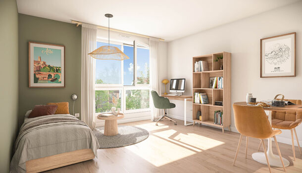 Appartement 1 pièces  à vendre Albi 81000