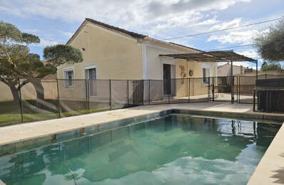 Villa de plain pied avec piscine et double garage MARSILLARGUES — photo du bien