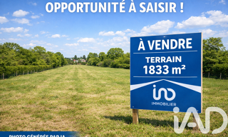 Terrain  1833 m² à vendre à Bouillancourt-la-Bataille (80500)