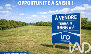 Terrain  3666 m² à vendre à Bouillancourt-la-Bataille (80500)