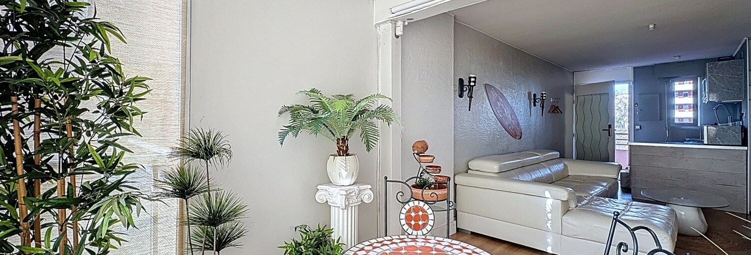 Appartement 3 Pièces 41 m² à vendre à Cagnes-sur-Mer (06800)