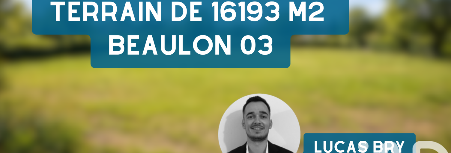 Terrain  16193 m² à vendre à Beaulon (03230)