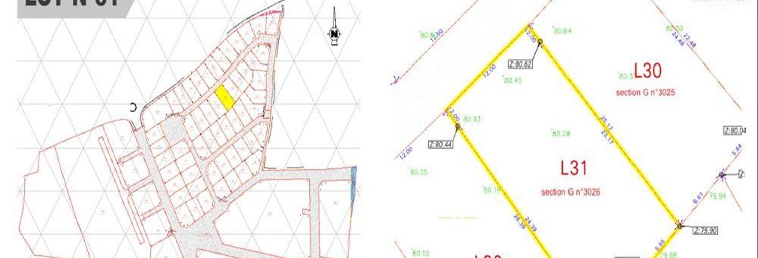 Terrain  322 m² à vendre à Guipavas (29490)