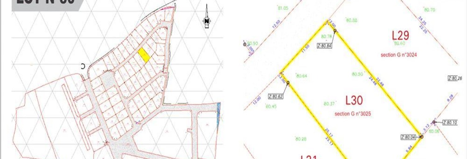 Terrain  296 m² à vendre à Guipavas (29490)
