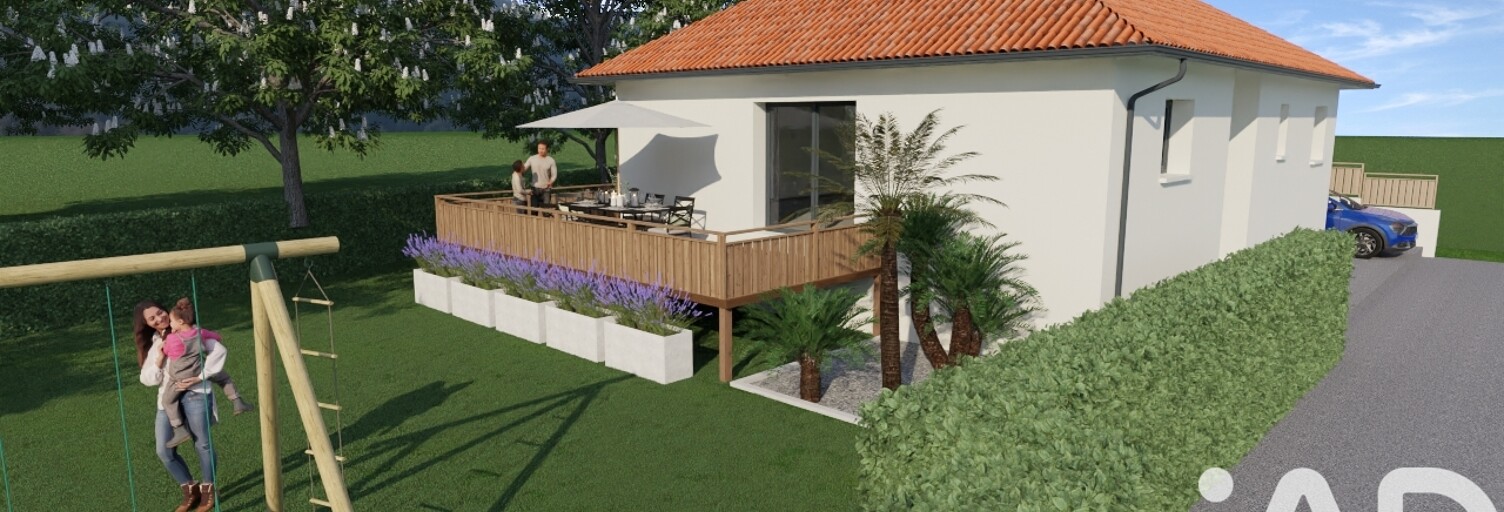 Terrain  605 m² à vendre à Chazey-Bons (01300)