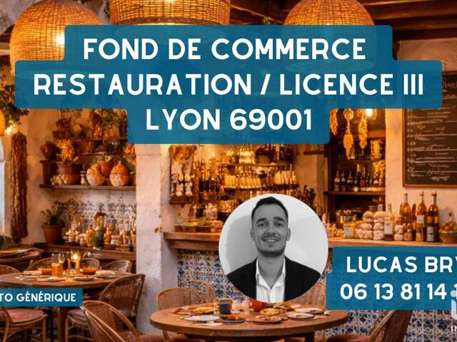 Vente Restaurant 74 m&sup2; — photo du bien