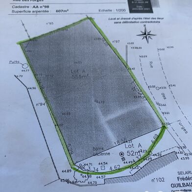 Terrain  63000 €