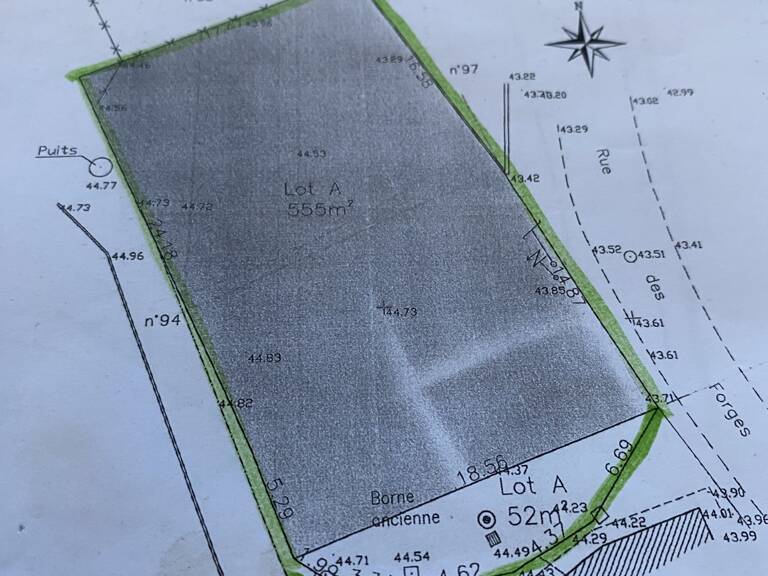 Vente Terrain à bâtir 607 m&sup2; — photo 1