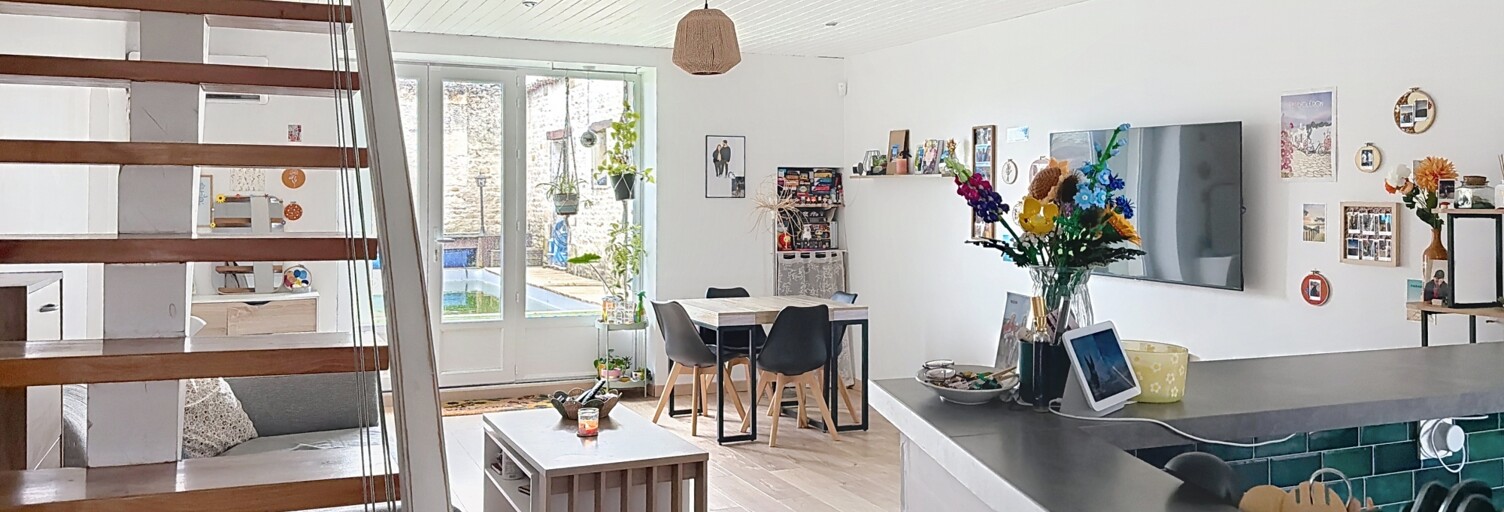 Maison 3 Pièces 90 m² à vendre à Saint-Georges-du-Bois (17700)