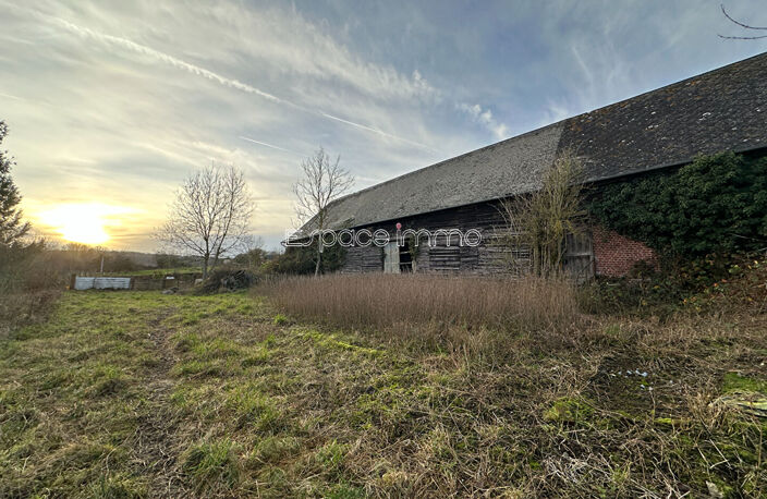 GRANGE À REHABILITER  -  TERRAIN DE 1983m² - SAINTE GENEVIEVE EN BRAY — photo 3