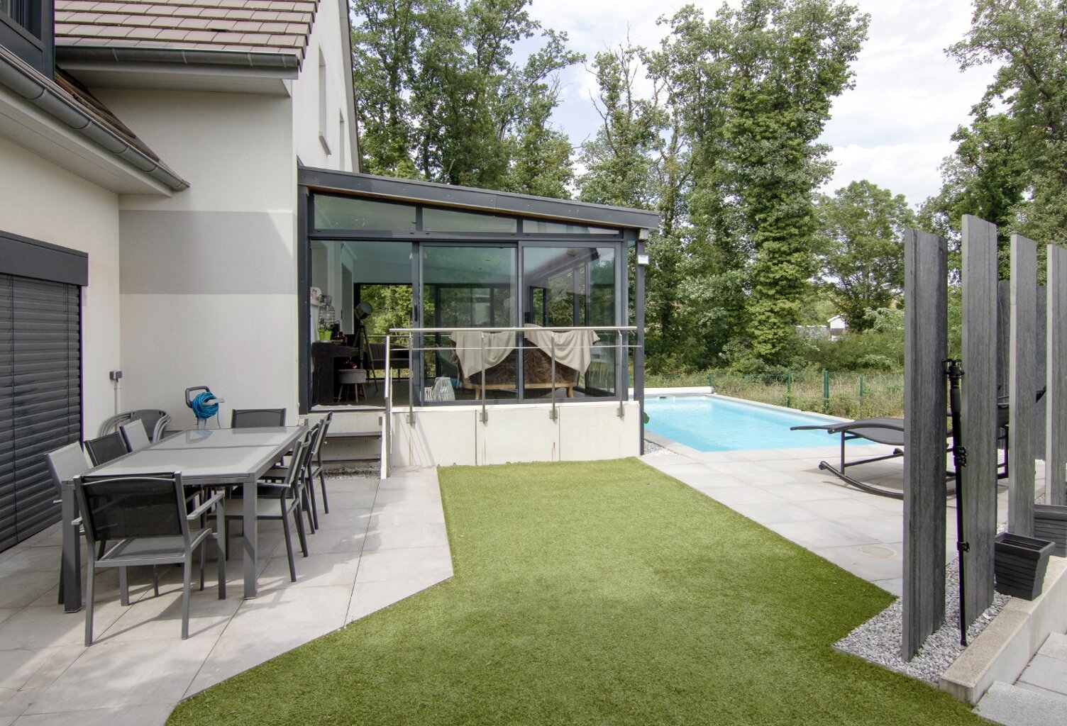 WITTELSHEIM (68): Maison à vendre 7 pièces garage jardin piscine jacuzzi — photo 1